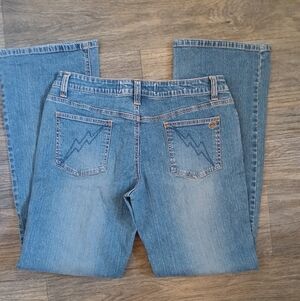 Rare Fox Denim Lightning Bolt Racing Jeans. 